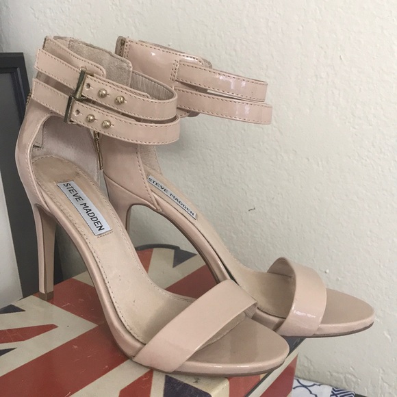 Nude Steve Madden shoes heels - Picture 1 of 5